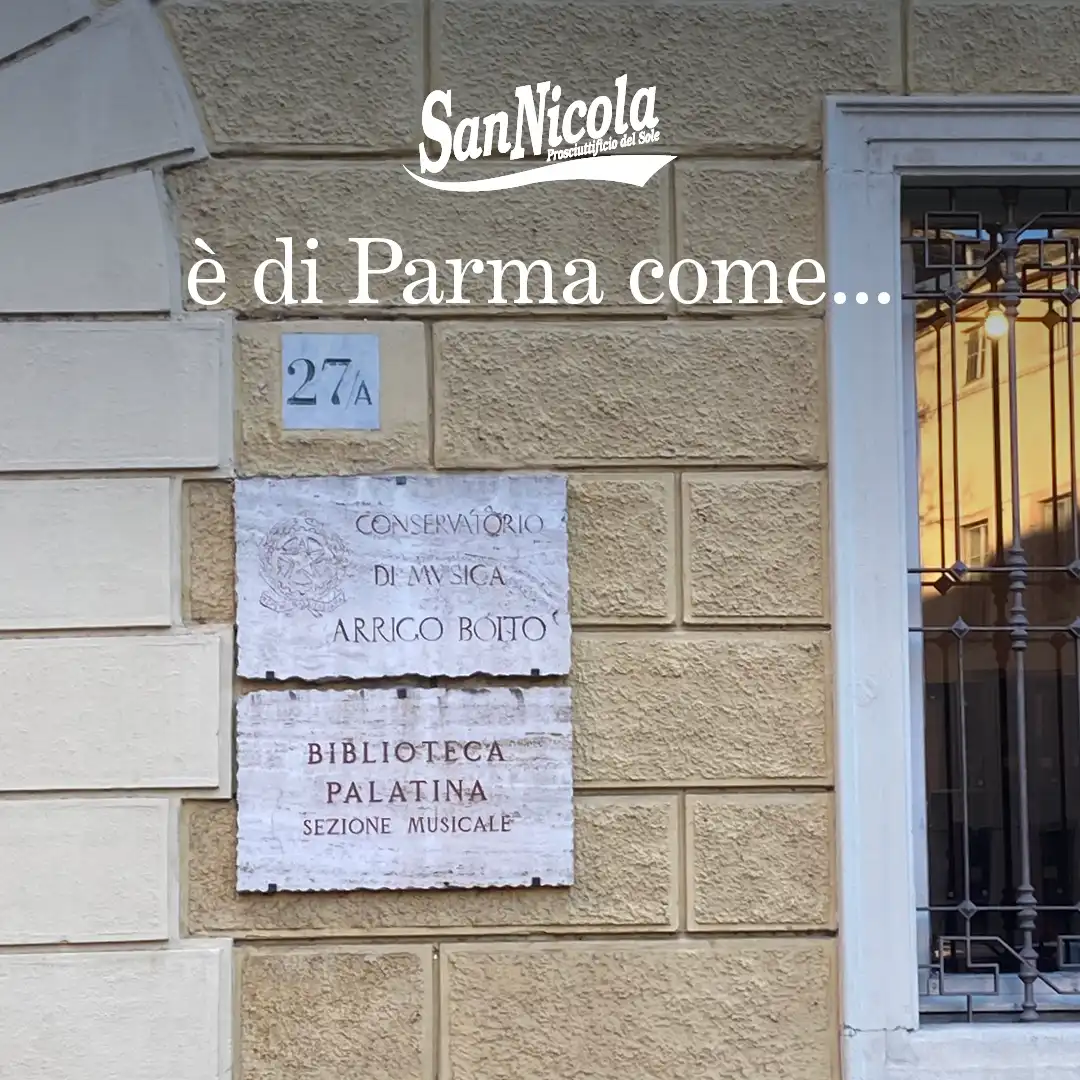 San Nicola è di Parma come...il Conservatorio Arrigo Boito.