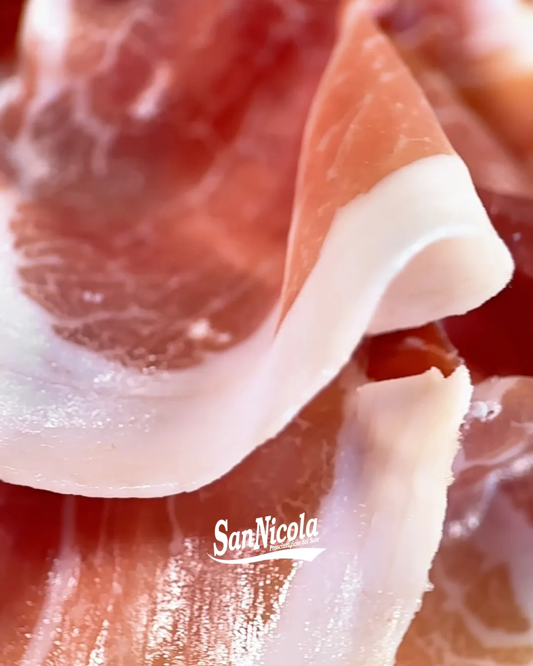 Prosciutto di Parma, scatto ravvicinato.