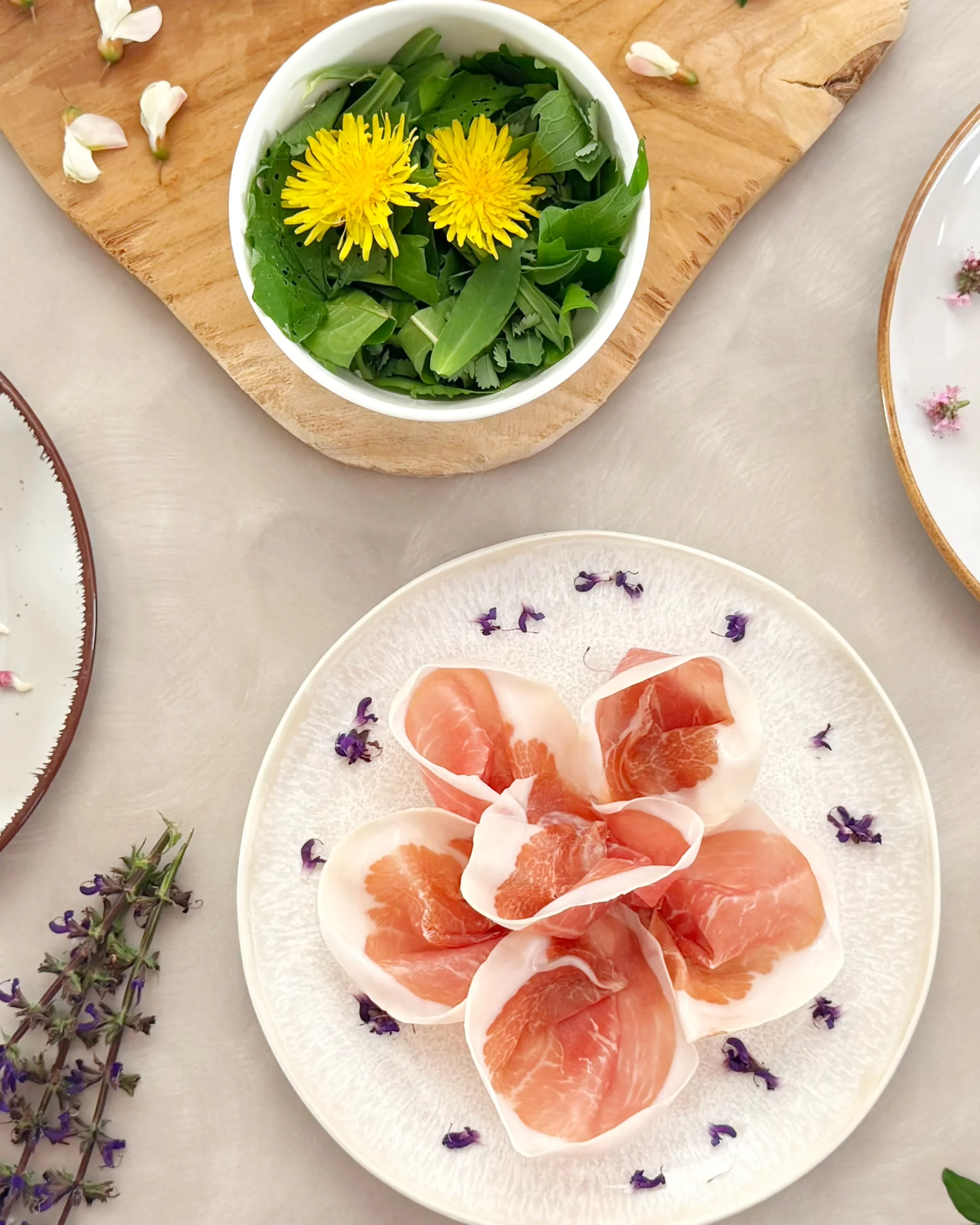 Prospettive San Nicola, Prospettiva di Erbe Selvatiche, Prosciutto San Nicola DOP.