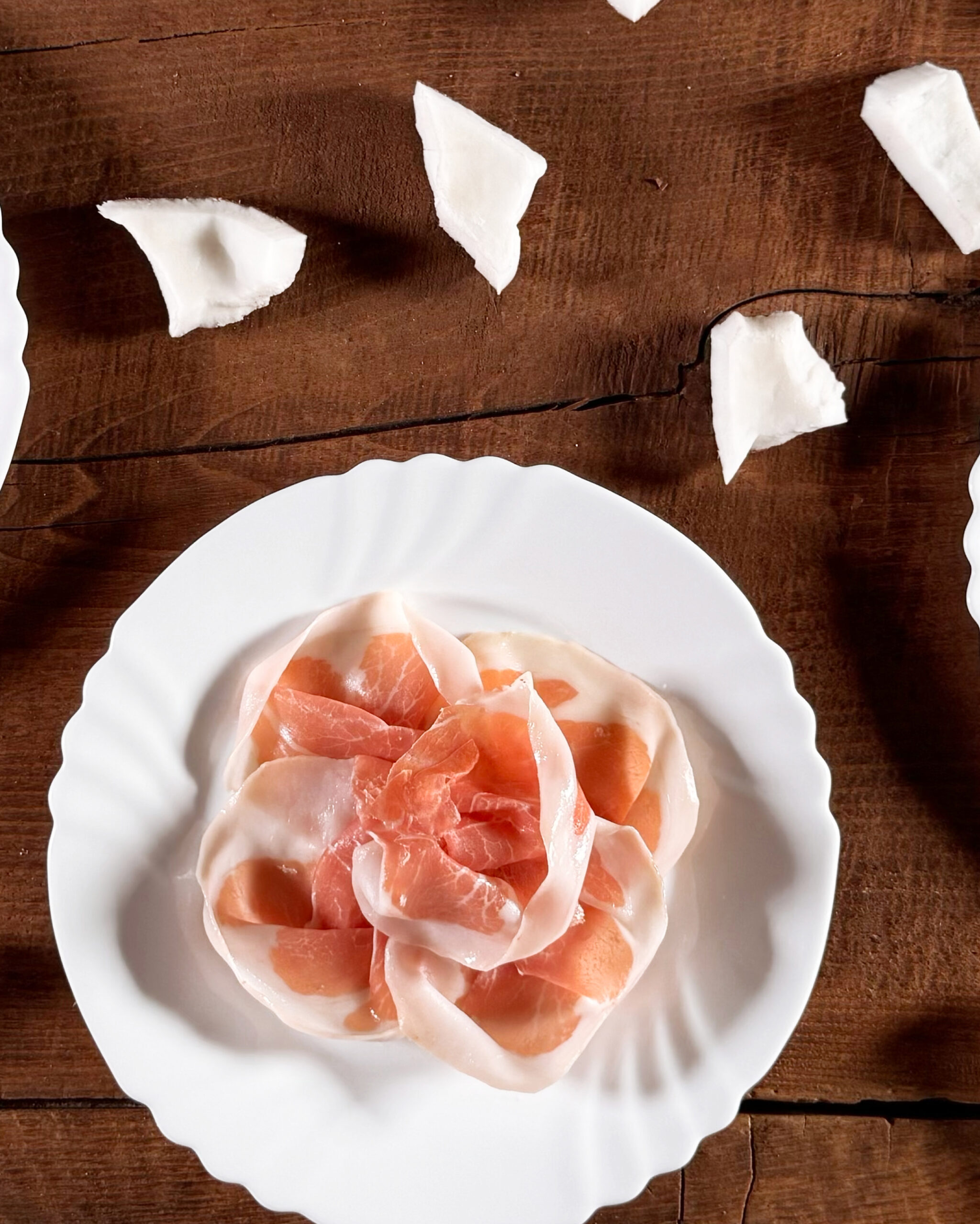 Prosciutto e cocco.